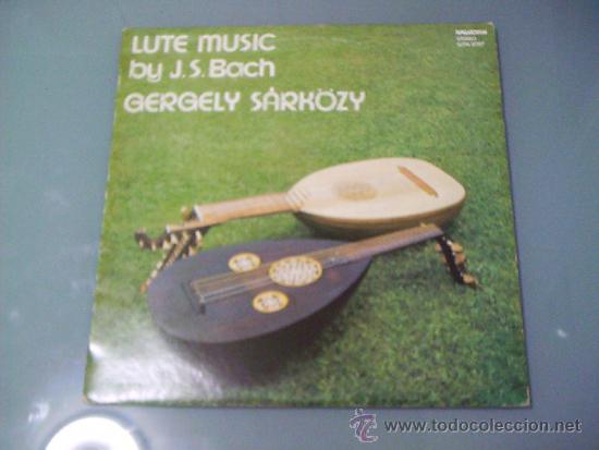 Discos de vinilo: BACH - Lute Music. Gergely Sarkozy. - Foto 1