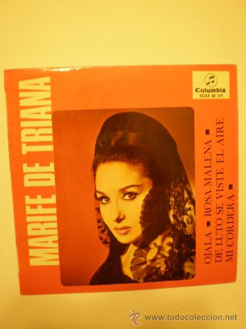 Discos de vinilo: SINGLE MARIFE DE TRIANA A&Ntilde;OS 60 - RARO E IMPECABLE - Foto 1