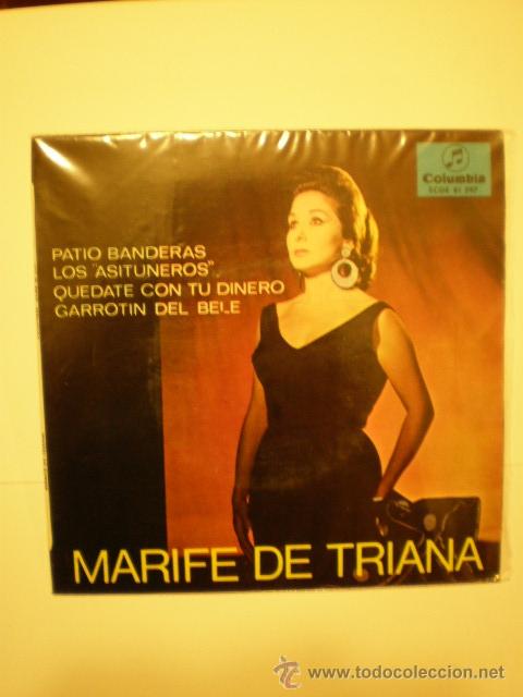 Discos de vinilo: SINGLE MARIFE DE TRIANA A&Ntilde;OS 60 - IMPECABLE - Foto 1