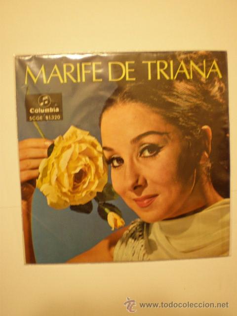 Discos de vinilo: SINGLE MARIFE DE TRIANA A&Ntilde;OS 60 -  IMPECABLE - Foto 1