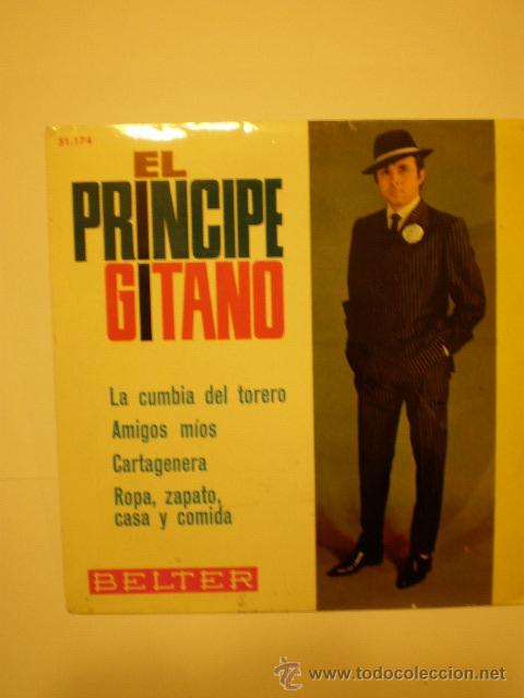 Discos de vinilo: SINGLE DE EL PRINCIPE GITANO A&Ntilde;OS 60 - Foto 1