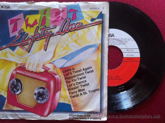 Discos de vinilo: 7&rdquo; SINGLE-TWIST EIGHTY ONE-PROMO - Foto 1