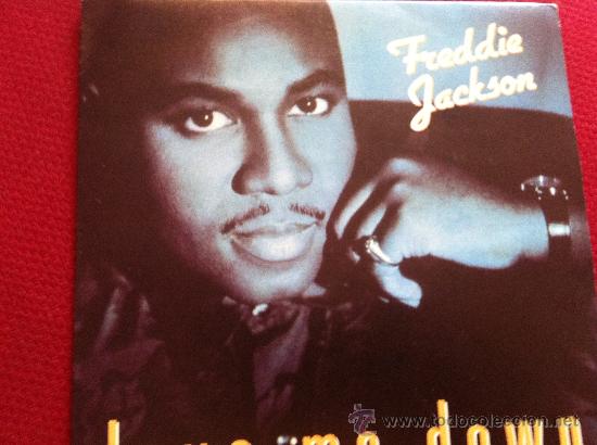 Discos de vinilo: 7&rdquo; SINGLE - FREDDIE JACKSON - LOVE ME DOWN - PROMO - Foto 1