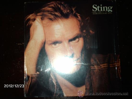 Discos de vinilo: sting  - Nada como el sol - Foto 1