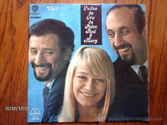 Discos de vinilo: peter, paul & mary  - exitos de oro vol 1 - Foto 1