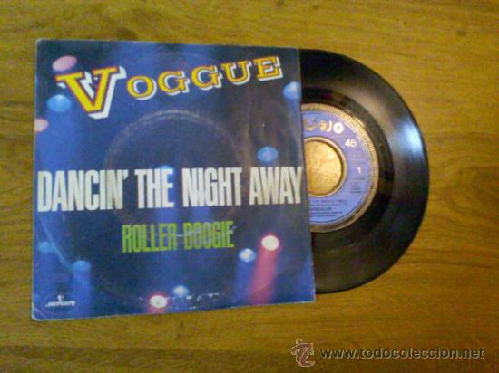 Discos de vinilo: VOGGUE..DANCIN&acute;  THE NIGHT AWAY..ROLLER BOOGIE - Foto 1