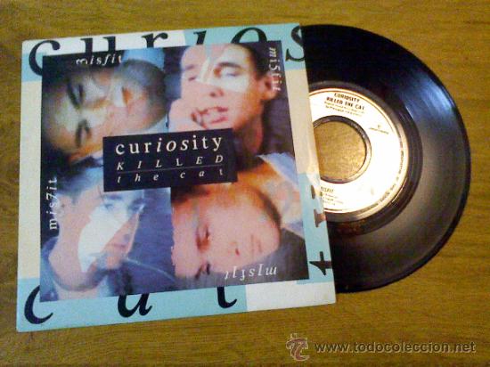 Discos de vinilo: CURIOSITY KILLED THE CAT.MISFIT.MAN - Foto 1