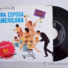 Discos de vinilo: UNA ESPOSA AMERICANA (BSO) - FRANKIE RANDALL ¡¡NUEVO!! (RCA SINGLE 1967) ESPAÑA