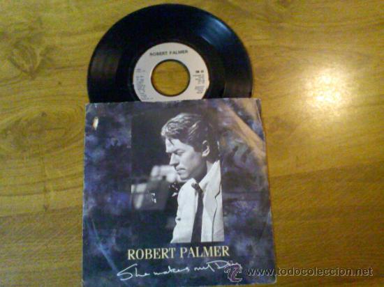 Discos de vinilo: ROBERT PALMER..DISTURBING BEHAVIOR.SHE MAKES MY DAY. - Foto 1