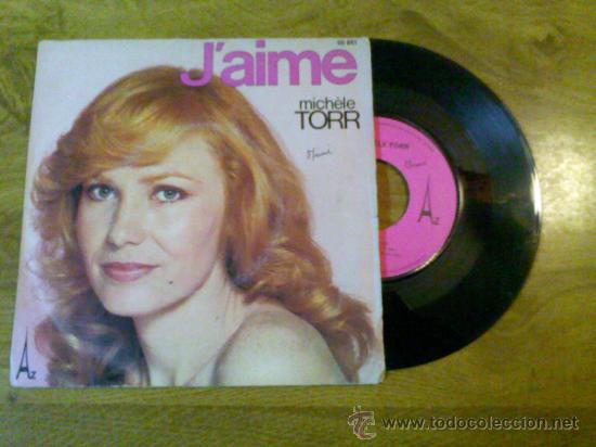 Discos de vinilo: MICHELE TORR..J&acute;AIME..COULEURS - Foto 1
