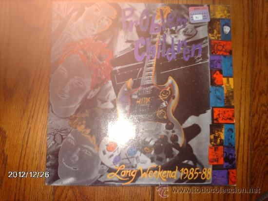 Discos de vinilo: problem children  -  long weekend 1985-88 - Foto 1