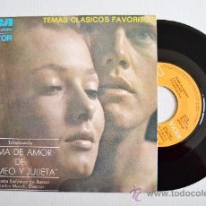 Discos de vinilo: CHARLES MUNCH - ORQ. SINF. BOSTON TEMA DE AMOR DE ROMEO Y JULIETA ¡¡NUEVO!! (RCA SINGLE 1972) ESPAÑA. Lote 34927995