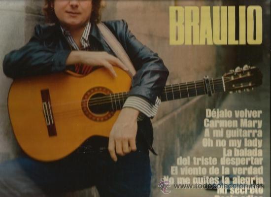 Discos de vinilo: LP BRAULIO : DEJALO VOLVER - Foto 1