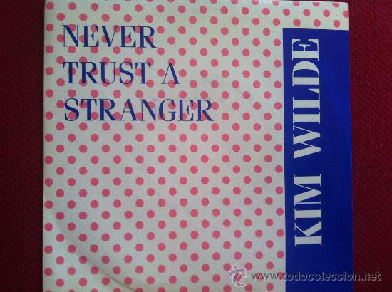 Discos de vinilo: 7&rdquo; SINGLE - KIM WILDE - NEVER TRUST A STRANGER - PROMO - Foto 1