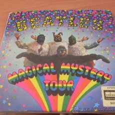 Discos de vinilo: THE BEATLES (MAGICAL MYSTERY TOUR ) DOBLE EP ESPAÑA 1967 (EX+/EX+) 1º PRESS BLACK LABEL (EPI18). Lote 34941907