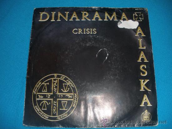 Discos de vinilo: SINGLE VINILO DE DINARAMA CRISIS. - Foto 1