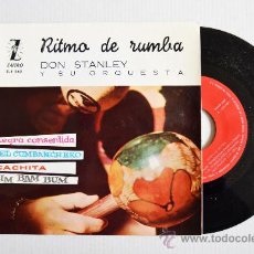 Discos de vinilo: DON STANLEY Y SU ORQUESTA - RITMO DE RUMBA ¡¡NUEVO!! (ZAFIRO EP 1961) ESPAÑA. Lote 34947639