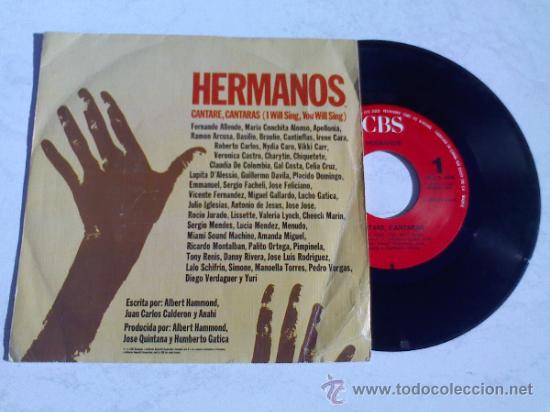 Discos de vinilo: HERMANOS. CANTAR&Eacute;, CANTAR&Aacute;S - Foto 1
