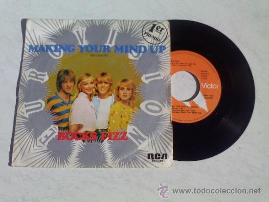 Discos de vinilo: BUCKS FIZZ. MAKING YOUR MIND UP.DON&acute;T STOP - Foto 1