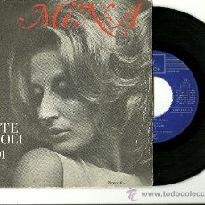 Discos de vinilo: MINA. IO E TE DA SOLI (VINILO SINGLE ESPAÑOL 1971)