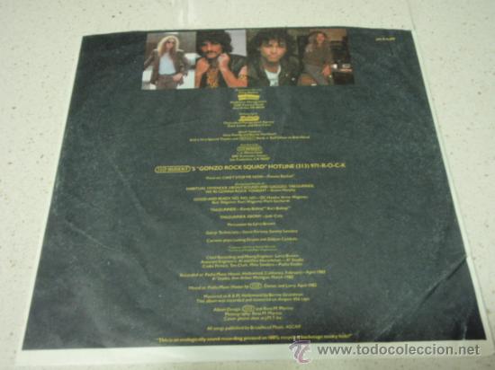 Discos de vinilo: Ted Nugent &lrm;&ndash; Nugent , Germany 1982 Atlantic - Foto 4