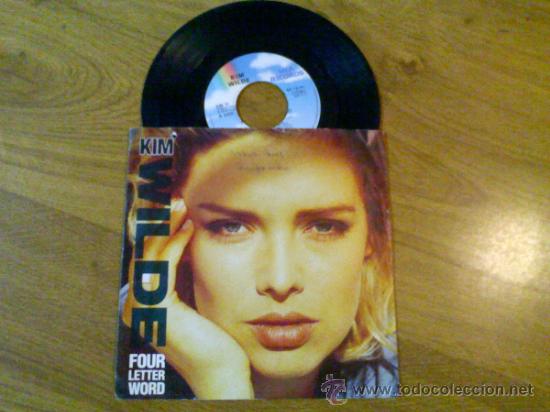 Discos de vinilo: KIM WILDE.FOUR LETTER WORD..SHE HASN&acute;T GOT TIME FOR YOU (&acute;88)