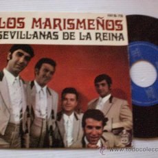 Discos de vinilo: LOS MARISMEÑOS, SEVILLANAS DE LA REINA, EP HISPAVOX 1969 EXCELENTE ESTADO. Lote 34966699