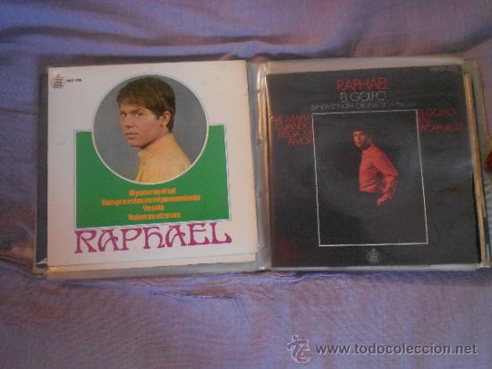 Discos de vinilo: 2 DISCOS DE RAPHAEL - Foto 1