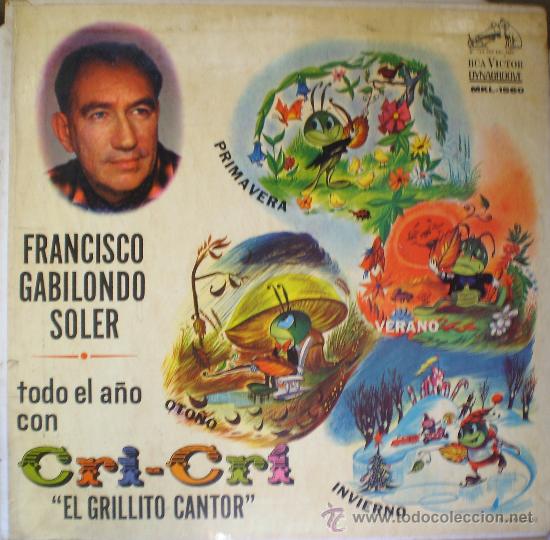 fco. gabilondo soler : todo el año con cri-cri, - Buy LP vinyl records of  children's music on todocoleccion