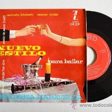 Discos de vinilo: ORQUESTA MARAVELLA - NUEVO ESTILO PARA BAILAR (ZAFIRO EP 1961) ESPAÑA