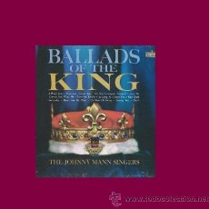 Discos de vinilo: THE JOHNNY MANN SINGERS BALLAD OF THE KING LP USA 196? DEAR ELVIS. Lote 34982948