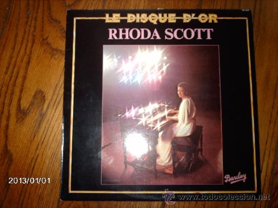 Discos de vinilo: rhoda scott  - le disque d&acute;or - Foto 1
