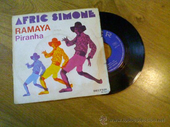 Discos de vinilo: AFRIC SIMONE..RAMAYA..PIRANHA - Foto 1