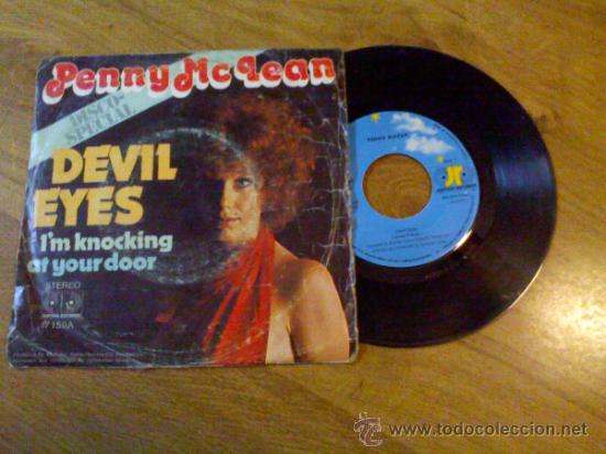 Discos de vinilo: PENNY MCLEAN..DEVIL EYES..I&acute;M KNOCKING - Foto 1