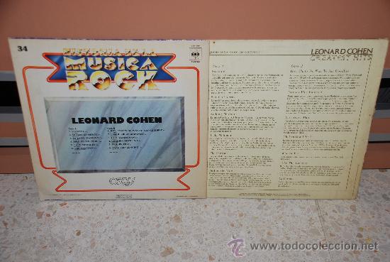 Discos de vinilo: LOTE 2 DISCOS VINILOS LP LEONARD COHEN - Foto 2