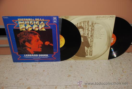 Discos de vinilo: LOTE 2 DISCOS VINILOS LP LEONARD COHEN - Foto 3