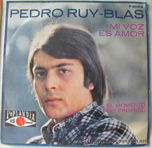 Discos de vinilo: PEDRO RUY BLAS - MI VOZ ES AMOR - Foto 1