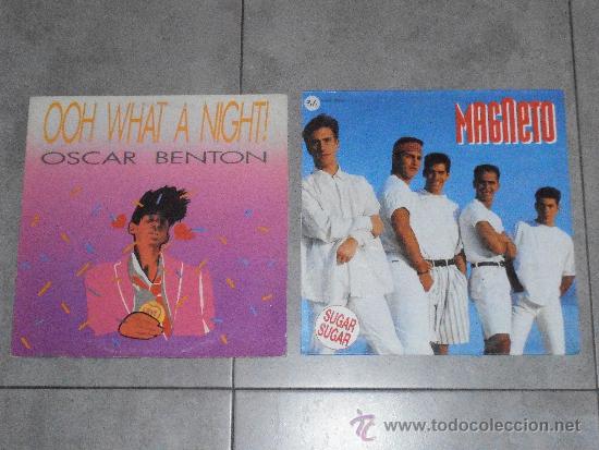 Discos de vinilo: OSCAR BENTON - OOH WHAT A NIGHT! - MAXI - Foto 1
