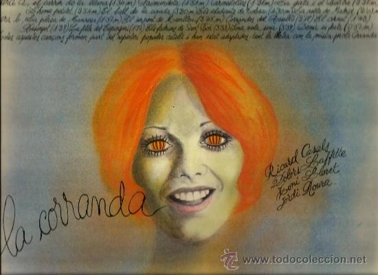 Discos de vinilo: LP LA CORRANDA : CAN&Ccedil;ONS POP&Ugrave;LARS CATALANES - Foto 2
