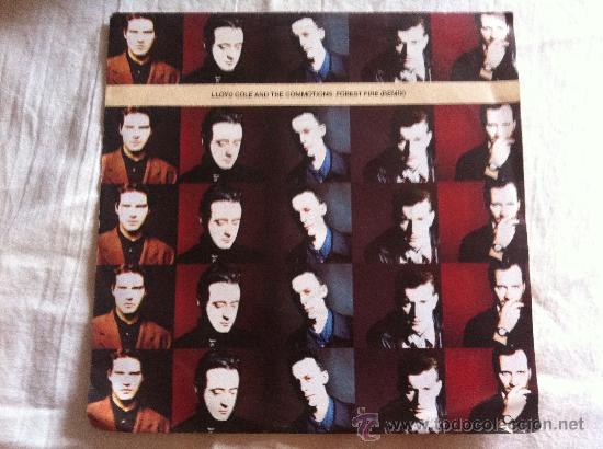 Discos de vinilo: 7&rdquo; SINGLE - LLOYD COLE AND THE COMMOTIONS - FOREST FIRE(REMIX) - Foto 1