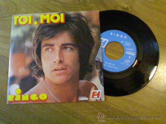 Discos de vinilo: RINGO..TOI, MOI..UNE ROSE EN ENFER - Foto 1