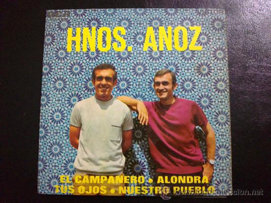 Discos de vinilo: HERMANOS ANOZ, EL CAMPANERO - EP DE VINILO - Foto 1
