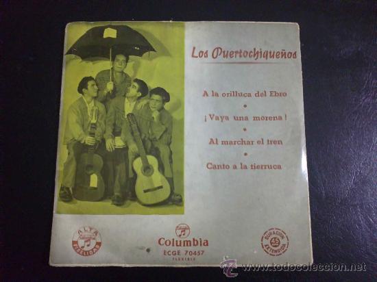 Discos de vinilo: LOS PUERTOCHIQUE&Ntilde;OS, A LA ORILLA DEL EBRO - EP DE VINILO - Foto 1