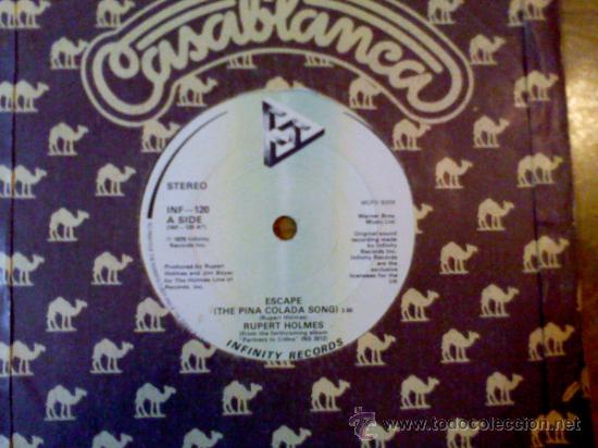 Discos de vinilo: RUPERT HOLMES..ESCAPE.DROP.., IT. - Foto 1