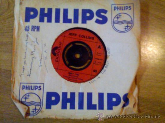 Discos de vinilo: JEFF COLLINS. ONLY YOU.I LIKE IT. - Foto 1