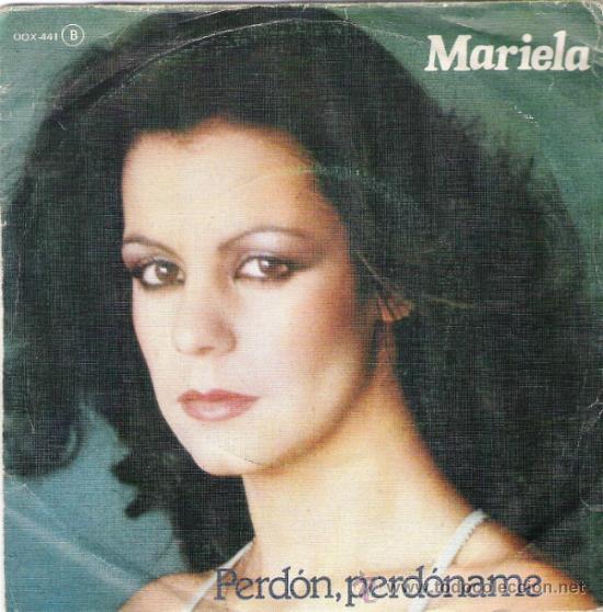 Disques de vinyle: MARIELA- PERD&Oacute;N,PERD&Oacute;NAME, 16 DE ENERO (SINGLES)