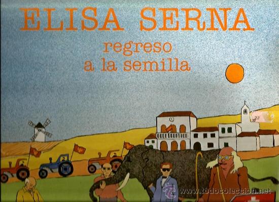 Discos de vinilo: LP ELISA SERNA : REGRESO A LA SEMILLA - Foto 1