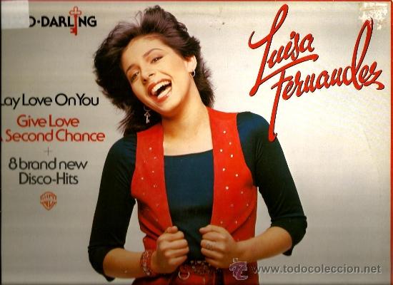 Discos de vinilo: LP LUISA FERNANDEZ : DISCO-DARLING - Foto 1
