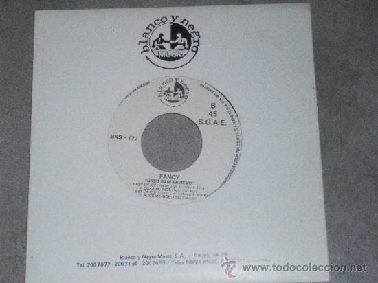 Discos de vinilo: FANCY - LATIN FIRE - SINGLE - Foto 1