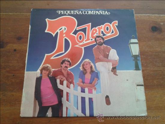 Discos de vinilo: PEQUE&Ntilde;A COMPA&Ntilde;&Iacute;A - BOLEROS - LP - Foto 1